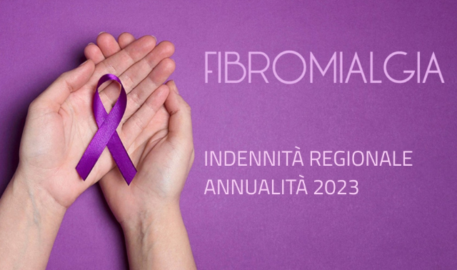 INDENNITÀ REGIONALE FIBROMIALGIA ANNUALITÀ 2023. APPROVAZIONE  ELENCO PROVVISORIO